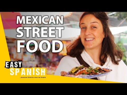 How to Order Mexican Street Food (in Slow Spanish) | Super Easy Spanish 48 - Learn Spanish with this music video