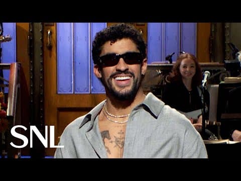 Bad Bunny Monologue - SNL - Learn Spanish with this music video