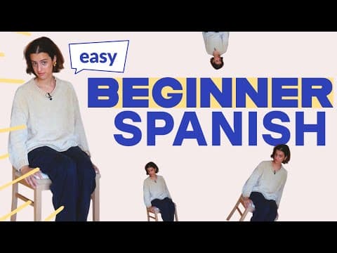 If You Are A Beginner Watch This NOW! Easy Spanish! - Learn Spanish with this beginner spanis