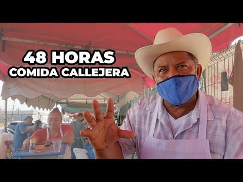 48 Hours Eating Mexican Street Food - Learn Spanish with this beginner spanis