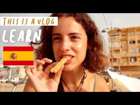 LEARN SPANISH with This VLOG 🇪🇸 (w/ subtitles!) - Learn Spanish with this music video