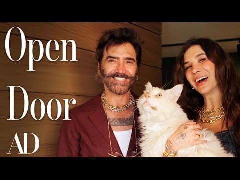 Inside Alejandro Fernández and Karla Laveaga’s Mexico Home | Open Door | Architectural Digest - Learn Spanish with this music video