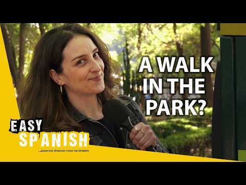 Slow Spanish Tour of Mexico Park | Super Easy Spanish 98 - Learn Spanish with this beginner spanis