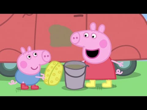 Peppa Pig en Español | Lava-jato (clip) | Pepa la cerdita - Learn Spanish with this beginner spanis