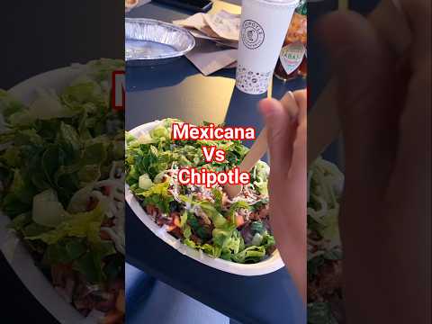 Mexican Girl Reacts to Chipotle #learnspanish #chipotle #mexicanfood - Learn Spanish with this beginner spanis