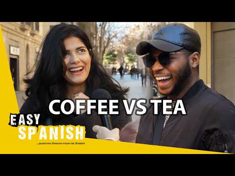 Do Barcelona Locals Prefer Coffee or Tea? | Easy Spanish 354 - Learn Spanish with this music video