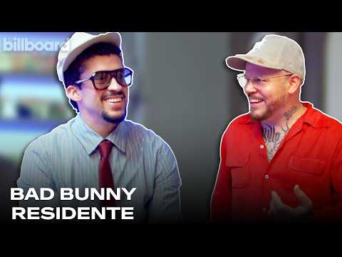 Bad Bunny Tells Residente Why 'He Doesn't Want to Leave' Puerto Rico | Billboard Presents - Learn Spanish with this tv show