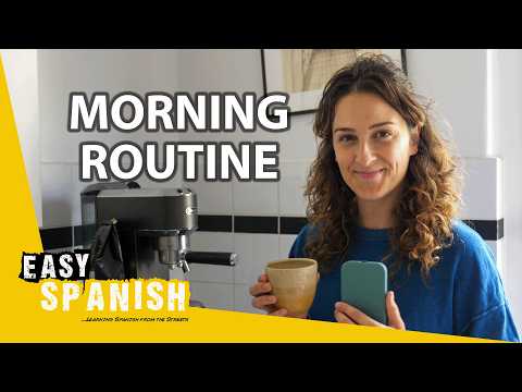 Pau's Morning Routine in Slow Spanish | Super Easy Spanish 108 - Learn Spanish with this beginner spanis