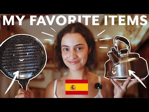 A Little Bit of Spanish While I Talk About My Favorite Things 🇪🇸 - Learn Spanish with this music video