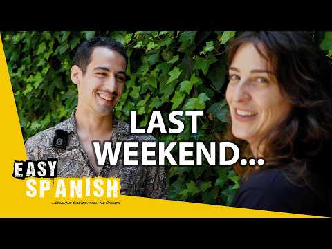 Slow Spanish Conversation to Practise Past Tenses | Super Easy Spanish 128 - Learn Spanish with this music video