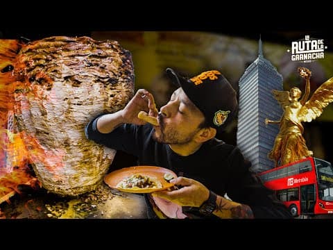 ¿Qué COMER 1 día en CENTRO HISTÓRICO de la CDMX? - Learn Spanish with this trave